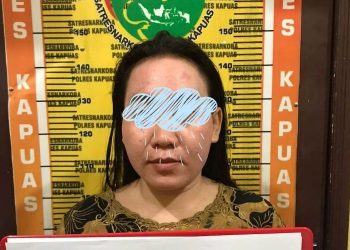 Miliki Sabu 15,8 Gram, Wanita Warga Timpah Diamankan Satresnarkoba Polres Kapuas