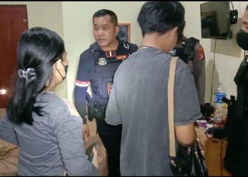 Gerebek Wisma, Polisi Temukan Puluhan Kondom, Sajam, Miras dan Bong Sabu