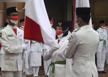 Siap Bertugas, Paskibraka Provinsi Kalteng Dikukuhkan