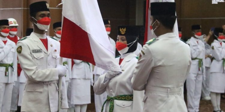 Siap Bertugas, Paskibraka Provinsi Kalteng Dikukuhkan