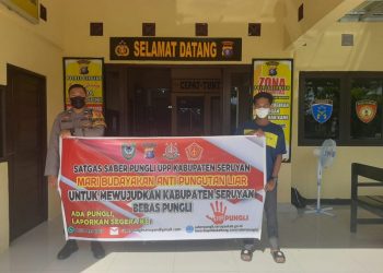 Polsek Seruyan Hilir Rutin Sosialisasikan Saber Pungli Cegah Pungli