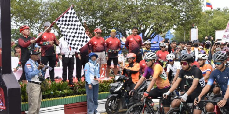 Ratusan Pembalap Nasional Ikuti Event Gubernur Kalteng Cup Road Race