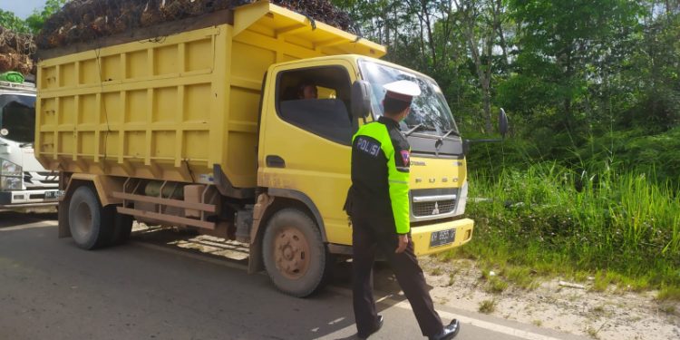 Sat Lantas Polres Seruyan Laksanakan Penertiban Kendaraan Odol