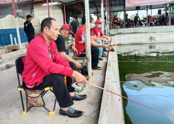 Lomba Memancing Banteng Strike Championship, Peserta Perebutkan Hadiah Rp45 Juta