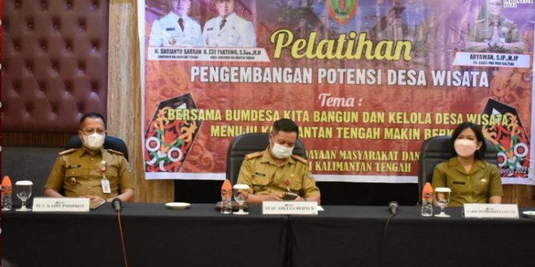 Sekda Kalteng Berharap BUMDes Berperan dalam Pengembangan Desa Wisata