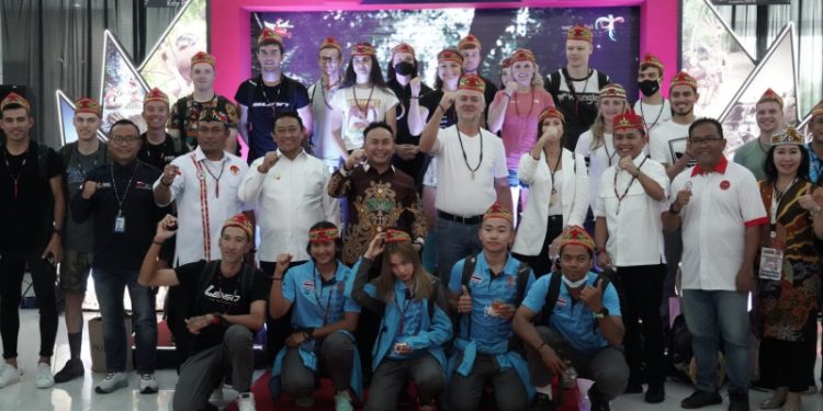 Gubernur Kalteng Sambut Peserta UCI MTB Eliminator World Cup 2022