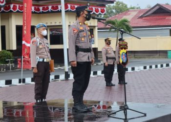 Disiplin, Semangat dan Motivasi, Kabag Ops Polres Seruyan Atensikan ini