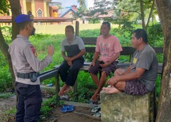 Satpolairud Polres Seruyan Laksanakan Harkamtibmas Sekitar DAS Seruyan