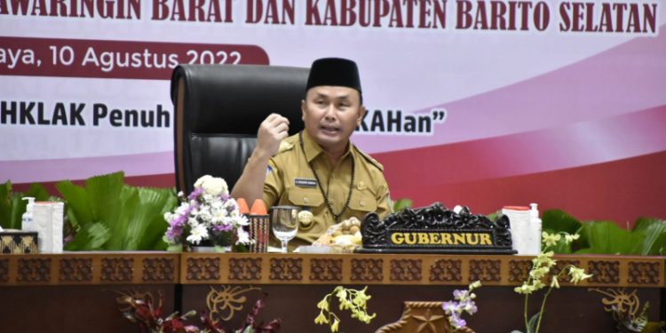 Ivo Sugianto Sabran Lepas Kontingen Kwarda Gerakan Pramuka Kalteng Ikuti Jambore Nasional XI Tahun 2022 di Cibubur, Jakarta Timur