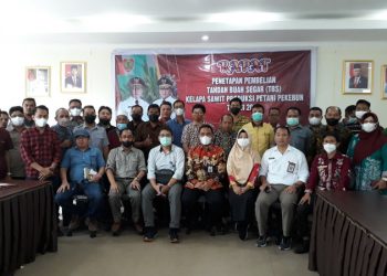 Disbun Prov. Kalteng Gelar Rapat Penetapan TBS Kelapa Sawit