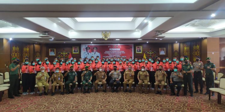 Sekda H. Nuryakin Buka Pusdiklat Paskibraka Provinsi Kalimantan Tengah Tahun 2022