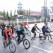 Wagub H.Edy Pratowo Gowes Bersama dan Launching Rompi Kolaborasi Komunitas HASI dan Bank Kalteng