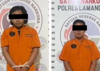 Miliki Sabu, 2 Pria Diamankan Polres Lamandau