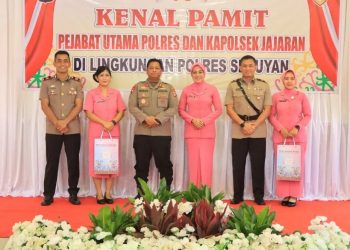 Kenal Pamit PJU, Kapolres Seruyan Ucapkan Selamat dan Terimakasih