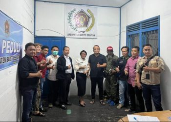 Kadis PUPR Barsel Kunjungi PWI