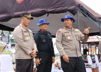 Pembukaan Latihan SAR, Kapolres Seruyan Hadiri Acara