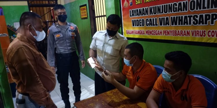 Besuk Tahanan Secara Online, Sat Tahti Fasilitasi Tahanan Secara Gratis