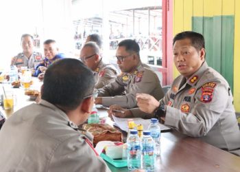 Siaga Perlu, Kapolres Seruyan Rapat Tingkatkan Keamanan Antisipasi Unras