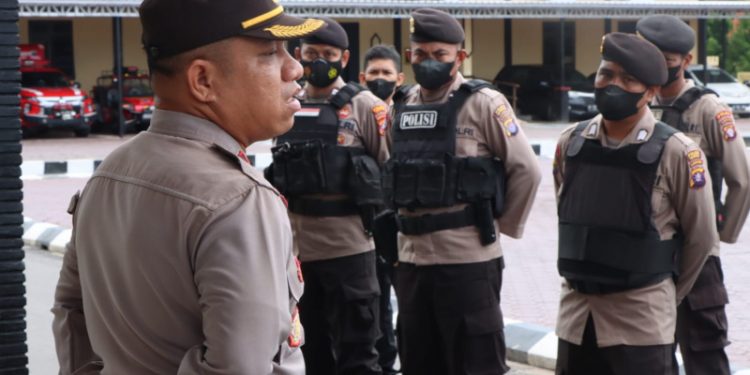 Cegah Aksi Unras, Polres Seruyan Kerahkan Personel