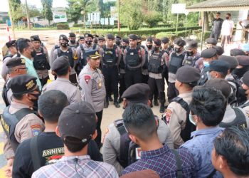Kapolres Seruyan Apresiasi Besar Kinerja Personel Amankan Unjuk Rasa