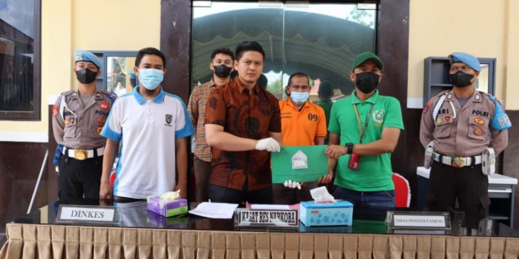 Sipropam Amankan Pemusnahan Barang Bukti Sabu