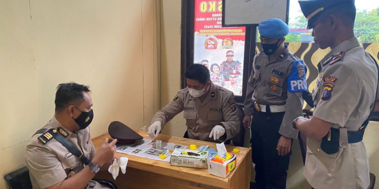 Antisipasi Penyalahgunaan Narkoba, Sipropam Tes Urine Terhadap Pejabat Baru