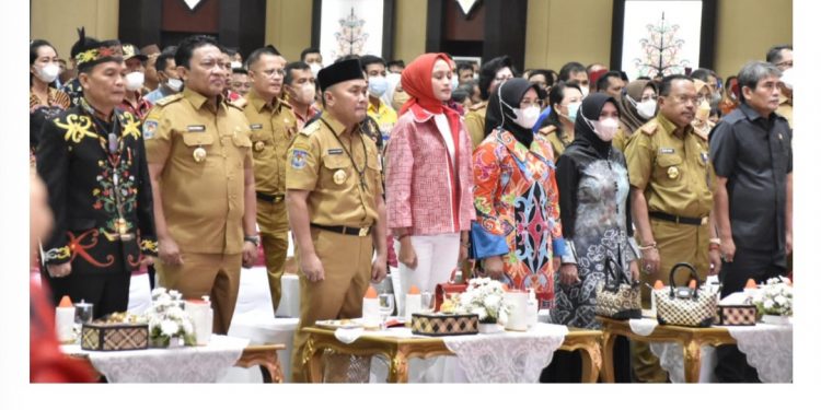 Gubernur Sugianto Buka Rakor Penyelenggaraan Pemerintahan Desa Kalteng 2022