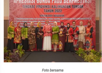 Disdik Kalteng Menggelar Apresiasi Bunda PAUD Berprestasi