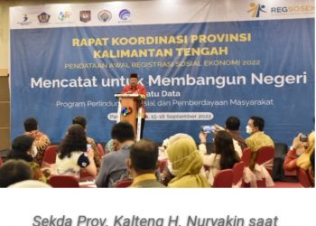 Sekda Nuryakin : REGSOSEK dalam Satu Data Indonesia Bantu Wujudkan Kesejahteraan Sosial