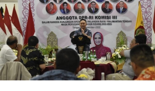 Gubernur Sugianto Berharap DPR RI Berkontribusi dalam Pembangunan Kalteng