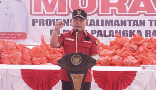 Jaga Stabilitas Harga Bapokting dan Tekan Laju Inflasi Daerah, Gubernur Buka Pasar Murah dan Pasar Penyeimbang Serentak se-Kalteng