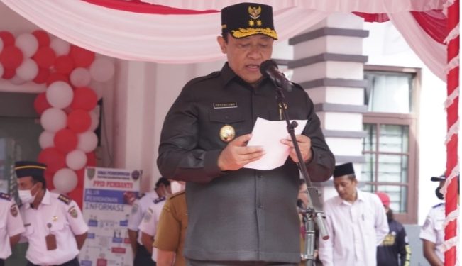 Wagub Edy Pratowo Pimpin Upacara Harhubnas Tahun 2022