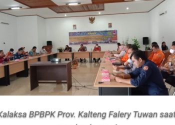 BPBPK Kalteng Rapat Update Data Indeks Ketahanan Daerah Kabupaten/Kota se-Kalteng Tahun 2022