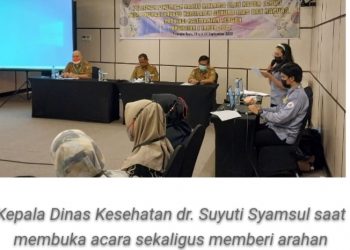 Dinkes Pelatihan Penemuan Kasus Malaria oleh Kader pada Populasi Khusus Gunung Mas dan Kapuas