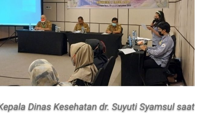 Dinkes Pelatihan Penemuan Kasus Malaria oleh Kader pada Populasi Khusus Gunung Mas dan Kapuas