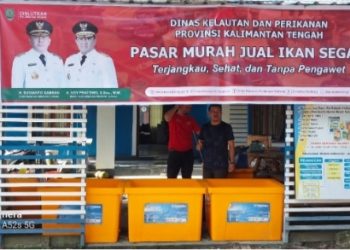 Gelaran Pasar Murah Ikan Segar di Sampit, Kembali Dibuka
