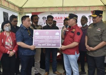 Tekan Inflasi, Pemprov Kalteng Gelar Pasar Murah dan Penyeimbang di Sampit