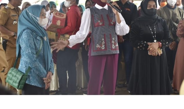 Peduli Stunting, Ivo Sugianto Sabran Serahkan Bantuan Makanan Tambahan Untuk Anak di Hanau