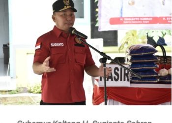 Gubernur Sugianto Imbau Masyarakat Bercocok Tanam agar Inflasi di Kalteng Terkendali