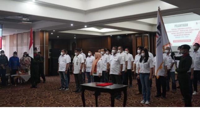 Sahli Gubernur Suhaemi Hadiri Pelantikan DPD APAVMI Kalteng