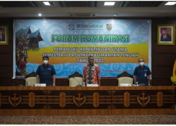 Asisten Pemerintahan dan Kesra Pimpin Pertemuan Forum Pemangku Kepentingan Utama Wilayah Kalteng Semester II Tahun 2022