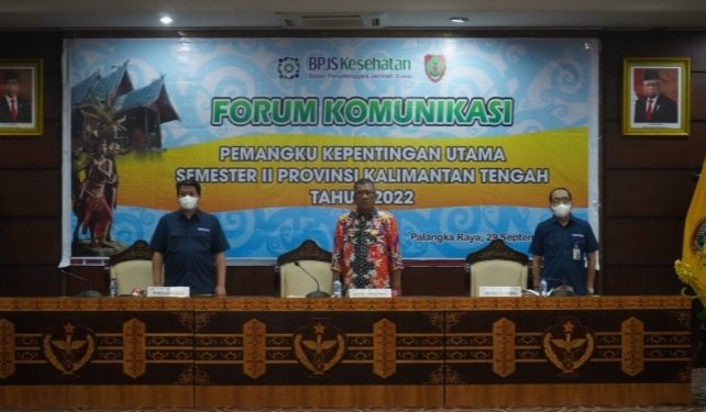 Asisten Pemerintahan dan Kesra Pimpin Pertemuan Forum Pemangku Kepentingan Utama Wilayah Kalteng Semester II Tahun 2022