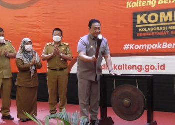 Wagub H. Edy Pratowo Buka Sosialisasi Pengelolaan Dana Bosda Berkah