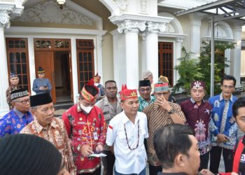 DAD Kalteng Bersama FKUB dan FPK Sinergi Perkuat Kerukunan Huma Betang