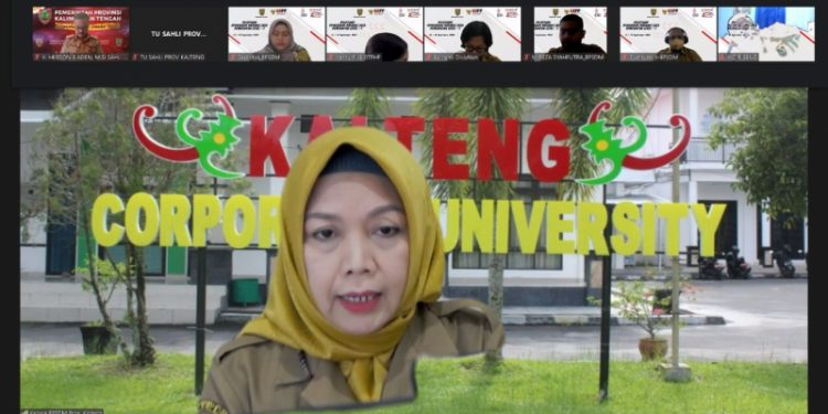 Sahli Gubernur Bidang Pemerintahan, Hukum dan Politik Herson B. Aden Buka Pelatihan Pengadaan Barang Jasa Pemerintah Level-1