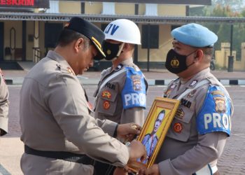 Kapolres Seruyan Pimpin Upacara PTDH Dari Dinas Polri