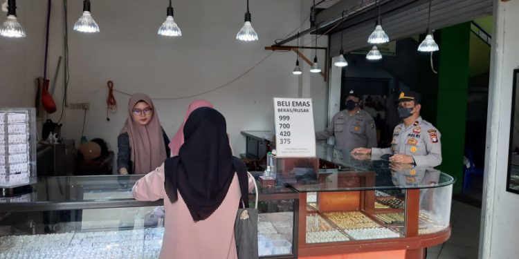 Polsek Seruyan Hilir Tetap Laksanakan Yustisi Prokes Covid-19