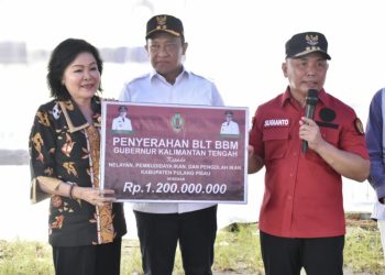 Gubernur Sugianto Sabran Gratiskan 3.000 Paket Sembako di Pulang Pisau