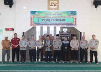 Peringati Maulid Nabi Muhammad SAW, Kapolres Seruyan: Jadikan Sebagai Momen Insan Berahklak Mulia