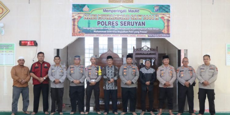 Peringati Maulid Nabi Muhammad SAW, Kapolres Seruyan: Jadikan Sebagai Momen Insan Berahklak Mulia